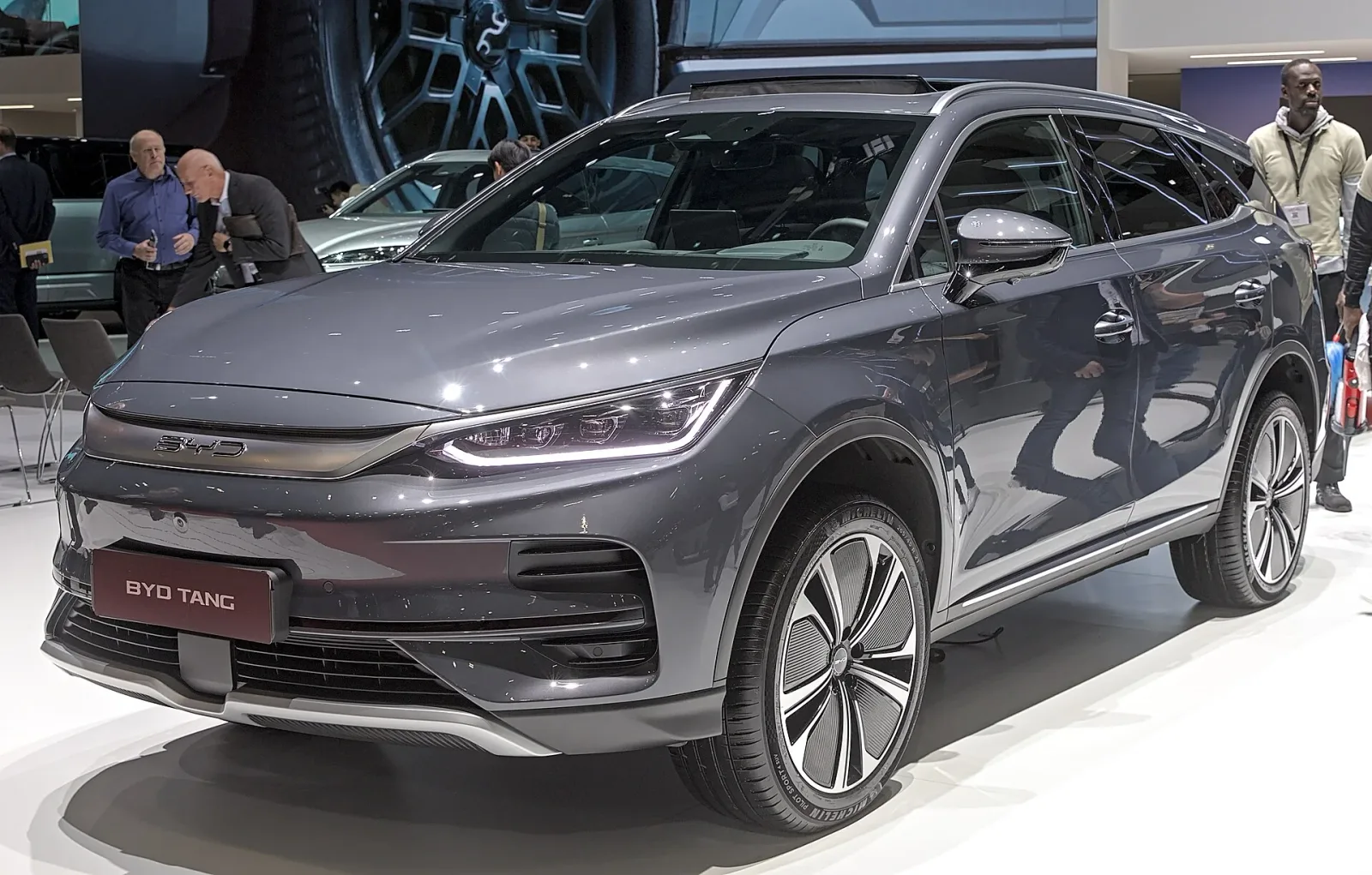 Exterior view of the BYD TANG.