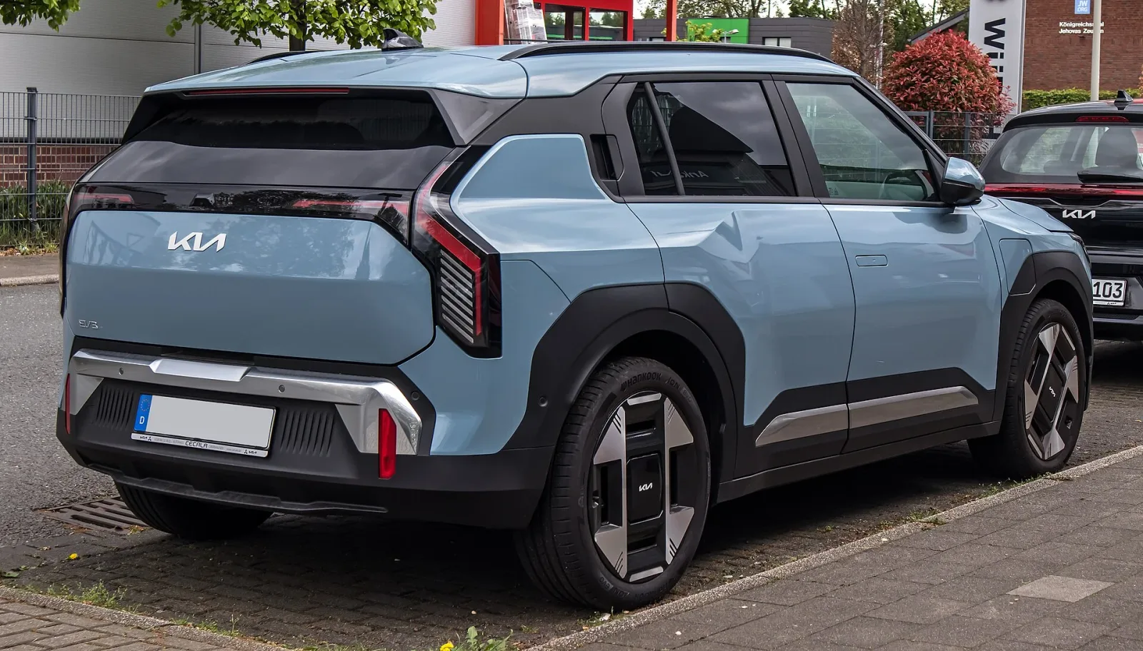 Exterior view of the EV3.