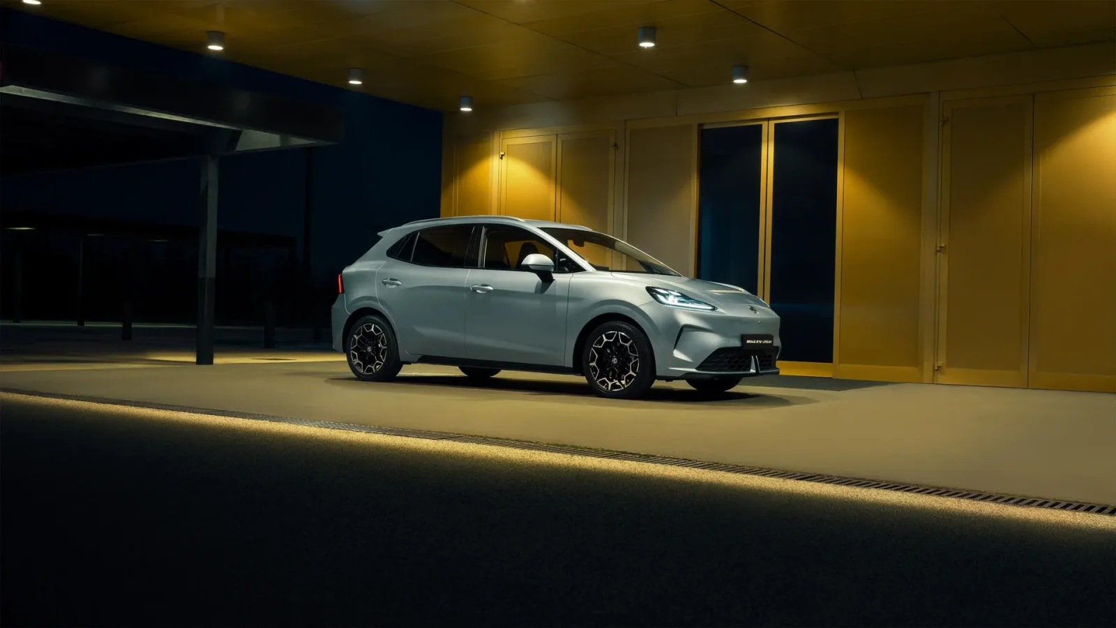 Exterior view of the MG4 EV Urban.